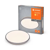 Lampy sufitowe - LedVANCE Orbis Dublin lampa sufitowa LED srebrna 39cm - miniaturka - grafika 1
