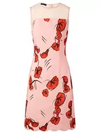 Sukienki - ApartFashion Damska sukienka letnia, różowo-czerwona, normalna, czerwony (Rose-Rot), 34 - miniaturka - grafika 1