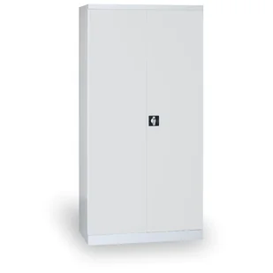 B2B Partner Metalowa szafa demontowana, 1820x850x390 mm, 4 półki, szara IGO-020 - Szafy biurowe - miniaturka - grafika 1