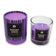 Świece - Arome Świeczka zapachowa w szkle Lavender Lust, 120 g - miniaturka - grafika 1
