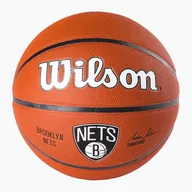 Koszykówka - Piłka do koszykówki Wilson NBA Team Alliance Brooklyn Nets brown rozmiar 7 - miniaturka - grafika 1