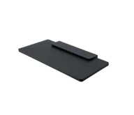 Półki łazienkowe - Nimco Maya - Półka IXI, długość 20 cm, plexi czarna MAC X320-C-90 - miniaturka - grafika 1