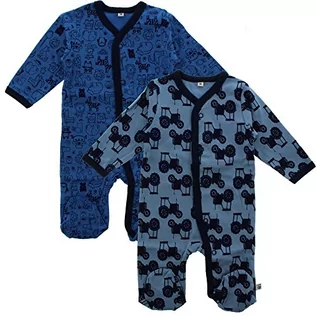 Śpiochy dla niemowląt - Pippi Śpioszki dla chłopców, niebieski (Blue 725), 98 cm - grafika 1