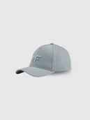 Czapki męskie - 4F Czapka z daszkiem strapback męska - niebieska S/M (58cm) - miniaturka - grafika 1