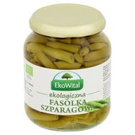 Zdrowa żywność - Eko Wital Fasolka szparagowa w zalewie BIO 340g/185g EkoWital - miniaturka - grafika 1