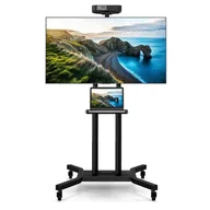 Uchwyty do telewizora - Mobilny stojak TV do 50 kg Stojak podłogowy - miniaturka - grafika 1