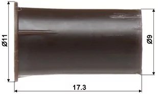 Kontaktron cylindryczny  KN-04C-BR - Alarmy - miniaturka - grafika 1