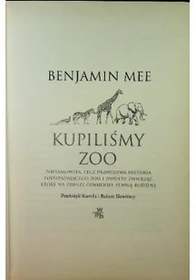Kupiliśmy zoo - Biografie i autobiografie - miniaturka - grafika 1