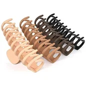 Pozostałe akcesoria fryzjerskie - Framar - Klipsy do Włosów Claw Clips Neutral - miniaturka - grafika 1