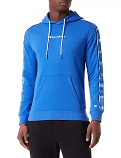 Champion Męska bluza z kapturem Legacy American Tape Heavy Powerblend Terry z kapturem, kobaltowy niebieski, S - Bluzy męskie - miniaturka - grafika 1