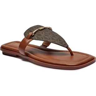 Michael Kors Skórzane japonki LENA - Klapki i japonki damskie - miniaturka - grafika 1