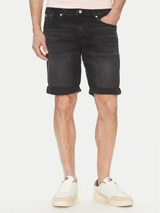 Tommy Jeans Szorty jeansowe Ronnie DM0DM20945 Czarny Regular Fit - Spodenki męskie - miniaturka - grafika 1