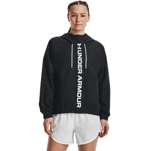 Damska kurtka treningowa UNDER ARMOUR UA Rush Woven FZ Jacket - Kurtki i kamizelki sportowe damskie - miniaturka - grafika 1