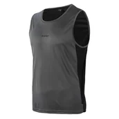 Koszulki męskie - Hi-Tec, ARIEN, Top, Koszulka męska, Iron Gate/Black, XXL - miniaturka - grafika 1