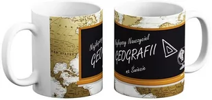 Kubek na Dzień Nauczyciela - Najlepszy Nauczyciel Geografii na świecie Geografia - Gadżety dla niej i dla niego - miniaturka - grafika 1