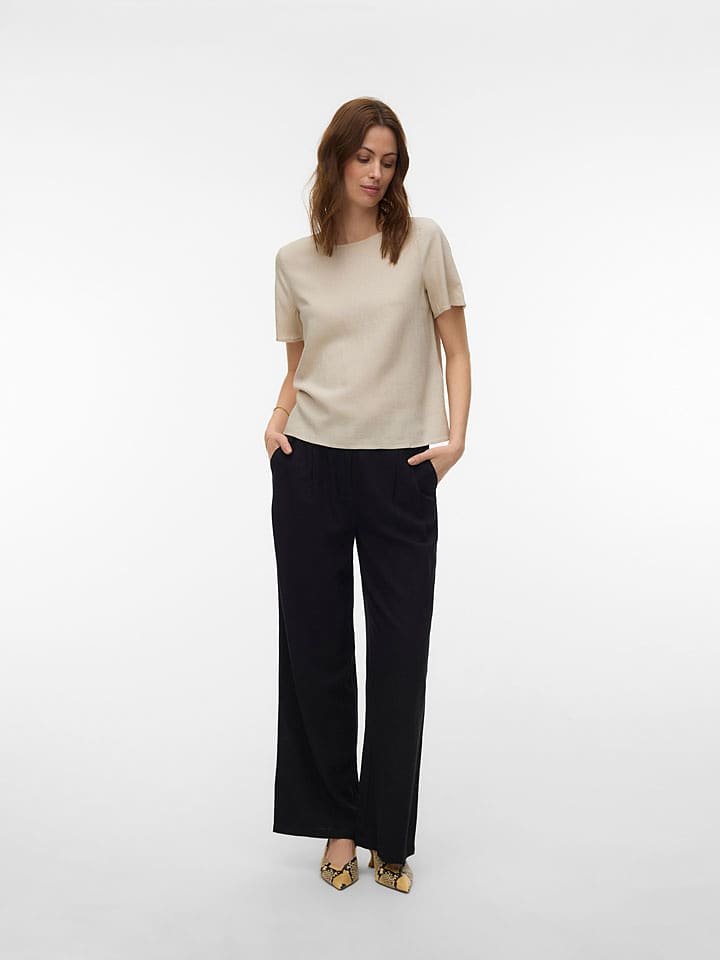 Vero Moda Bluzka w kolorze beżowym