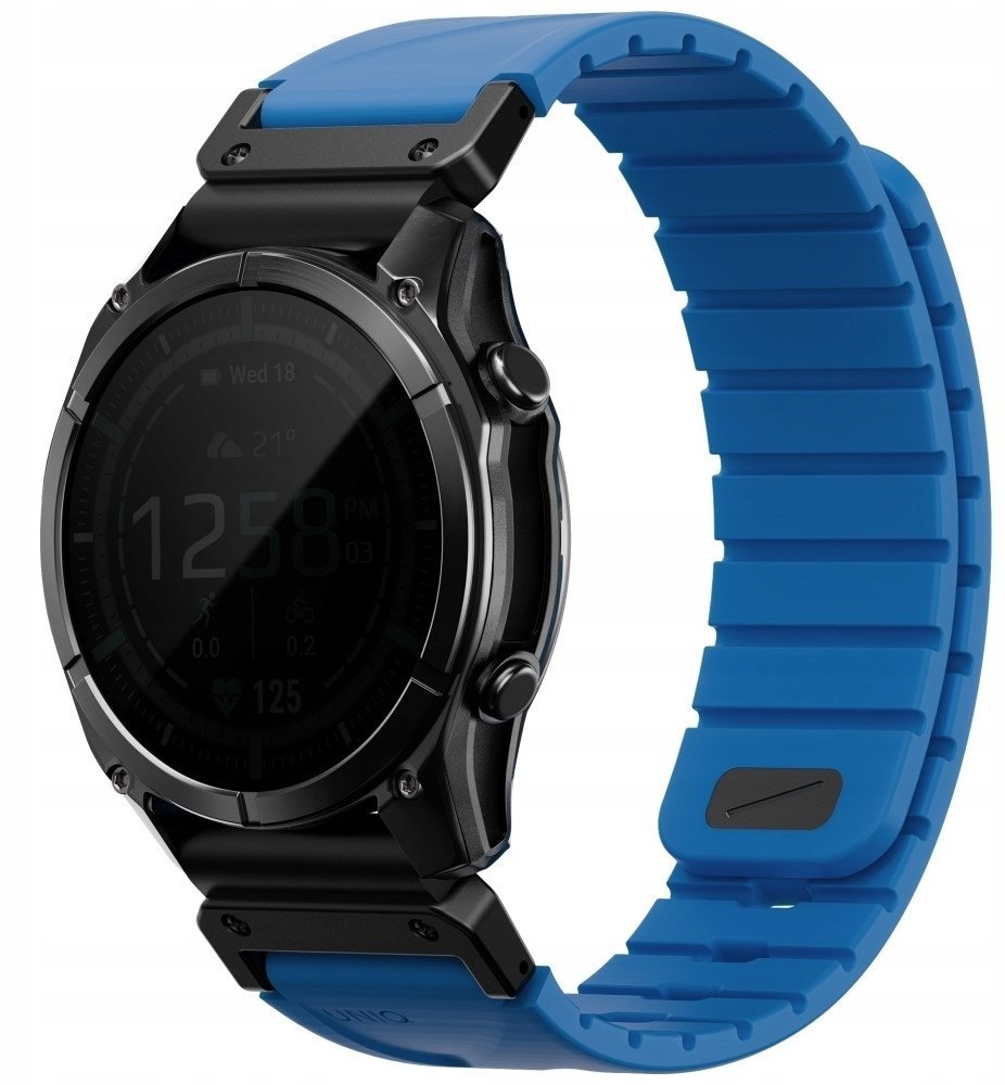 Uniq Pasek UNIQ Fluo do Garmin 22mm niebieski