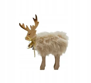 RENIFER DREWNIANY OZDOBA ŚWIĘTA BOŻE NARODZENIE 82 - Ozdoby bożonarodzeniowe - miniaturka - grafika 1