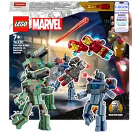 Roboty dla dzieci - Bitwa Bohaterów LEGO® MARVEL Iron Man i War Machine vs DRONY Ruchome roboty, miotacze (76320) Klocki Lego Prezent Dla Dziecka 8+ EBOOK-2 - miniaturka - grafika 1