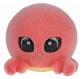 Figurki dla dzieci - Figurka Flockies Krab czerwony - TM Toys - miniaturka - grafika 1