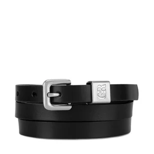 Pasek Damski Gino Rossi BLYL24002-3 SVL Czarny - GINO ROSSI - Paski - miniaturka - grafika 1