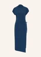 Sukienki - Calvin Klein Sukienka Z Dżerseju W Stylu Kopertowym blau - miniaturka - grafika 1