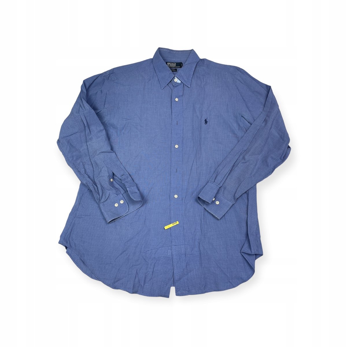 Koszula męska kratka długi rękaw Ralph Lauren 34