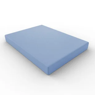 Prześcieradło Jersey z gumką 180x200 cm błękitne SpodIgły i Nitki - Prześcieradła - miniaturka - grafika 1