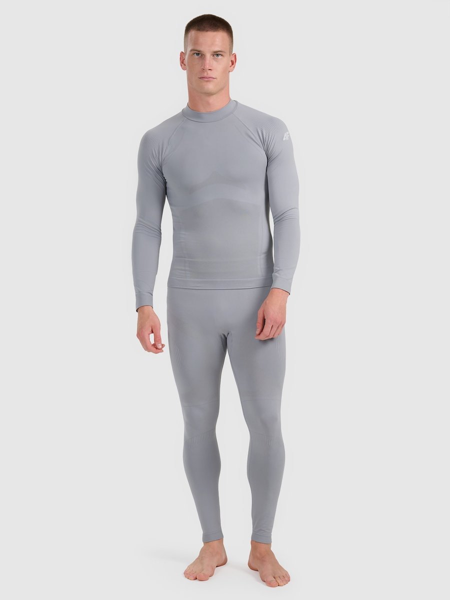 BIELIZNA NARCIARSKA 4F DÓŁ MĘSKI BEZSZWOWY TERMOAKTYWNY USEAM225 AW25 L/XL