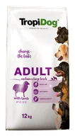 Sucha karma dla psów - Tropidog Premium Adult Medium&Large Breeds Lamb&Rice 15 kg - miniaturka - grafika 1