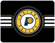 Podkładki pod mysz - PODKŁADKA POD MYSZKĘ INDIANA PACERS + IMIĘ 23x19CM DO LAPTOPA - miniaturka - grafika 1