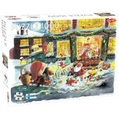 Puzzle - Puzzle 1000 Christmas, Mauri Kunnas Tactic - miniaturka - grafika 1