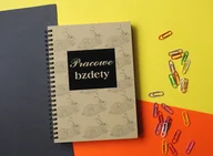 Notesy i bloczki - Pracowe bzdety, notatnik z królikami, note, Sowia Aleja - miniaturka - grafika 1