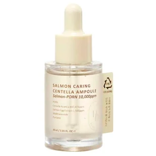 Heveblue - Salmon Caring Centella Ampoule 30ml - Serum do twarzy Heveblue - Salmon Caring Centella Ampoule 30ml - Serum do twarzy - miniaturka - grafika 1