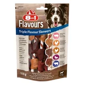Przysmaki dla psów - 8in1 Przysmak 8in1 Triple Flavour Skewers 6 szt. Dostawa GRATIS od 99 zł + super okazje - miniaturka - grafika 1