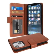 Etui i futerały do telefonów - Pokrowiec Do Apple Iphone 13 Mini W Brązowy Koniak Etui Ochronny Magnet Obudowa Case Cover Cadorabo - miniaturka - grafika 1