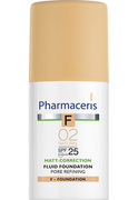 Pharmaceris FLUID MATUJĄCY zwężający pory SPF 25 02 NATURAL 10E1537-01-03