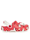 Buty dla dziewczynek - Crocs Klapki Hello Kitty Red Classic Clog K 210576 Kolorowy - miniaturka - grafika 1