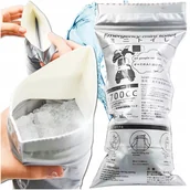 Folia, papier śniadaniowy, serwetki - Podróżna torba na mocz dla kobiet mężczyzn dzieci szczelna do auta 700 ml - miniaturka - grafika 1