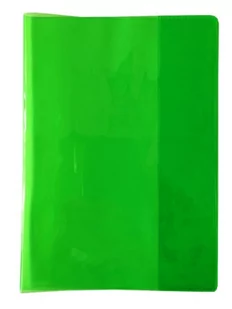 Panta Plast Okładka na zeszyt A5 PCV Neon zielony (10szt) - Szkolne artykuły papiernicze - miniaturka - grafika 2