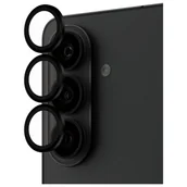 Szkła hartowane na telefon - Szkło hartowane na obiektyw PANZERGLASS Hoops do Samsung Galaxy S26/S26+ Czarny - miniaturka - grafika 1