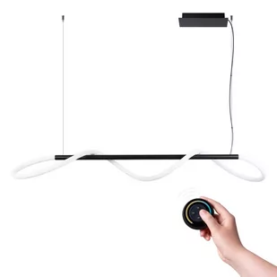 Lampa wisząca GALAKSE 148 czarna LED 2700-6500K - Lampy sufitowe - miniaturka - grafika 1