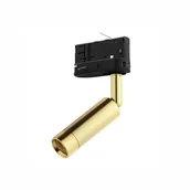 Akcesoria do oświetlenia - Epistar TK Lighting Tracer spot LED 1-punktowy do szyny 3-fazowej złoty 6053 - miniaturka - grafika 1