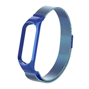 Granatowa Bransoleta Pasek Milanese Do Xiaomi Mi Band 5 - Akcesoria do pulsometrów i zegarków sportowych - miniaturka - grafika 1