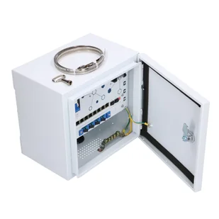 EXTRALINK ATLAS OUTDOOR POE SWITCH, 8X GE POE, 2X SFP UPLINK, 120W, OPTICAL FIBER TRAY, SURGE PROTECTOR, COOLING FUN - Akcesoria do monitoringu - miniaturka - grafika 10
