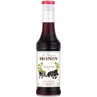 Monin Syrop Czarna Porzeczka Blackcurrant 0,25l 907002 sc-907002 sc-907002 - Syropy i koncentraty owocowe - miniaturka - grafika 1