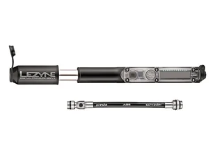 Lezyne Pompka rowerowa Digital Pressure Drive Black - Pompki rowerowe - miniaturka - grafika 1