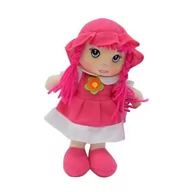 Figurki dla dzieci - Lalka Miękka Z Kwiatem Mała 38 - miniaturka - grafika 1