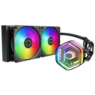 Wentylatory komputerowe - COOLER MASTER Chłodzenie wodne MasterLiquid 240 Atmos RGB - miniaturka - grafika 1