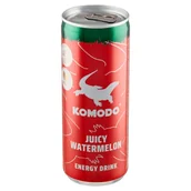 Napoje energetyczne i izotoniczne - Komodo Napój energetyczny Soczysty Arbuz 250 ml - miniaturka - grafika 1
